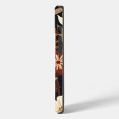 秋の牧草地 – 暖かいフローラシンフォニーon Dark Case-Mate iPhoneケース (裏面 / 左)