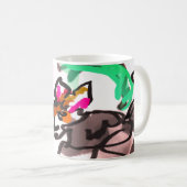 秋の狼の走り コーヒーマグカップ (正面右)