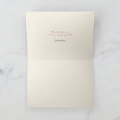 秋の猫 カード (内部)