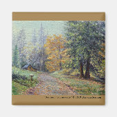 秋の田園地帯 マグネット (正面)