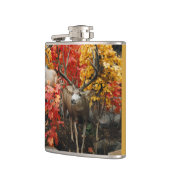 秋の白い尾 フラスク (左)