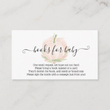 秋の白かぼちゃの本ベビー水彩用