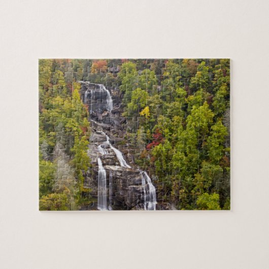秋の白水滝 ジグソーパズル (横)