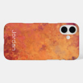 秋の白熱［赤熱］光を放つ分岐水の色 Case-Mate iPhoneケース (裏面 (横))