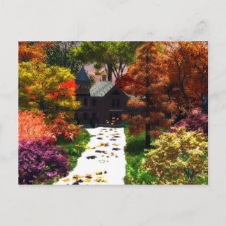 秋の瞬間 ポストカード