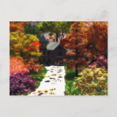 秋の瞬間 ポストカード (正面)