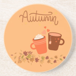 秋の砂岩コースター コースター