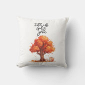 秋の神の恵み クッション (正面)