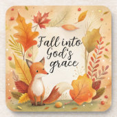 秋の神の恵み コースター (正面)