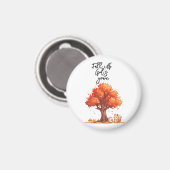 秋の神の恵み マグネット (正面/裏面)