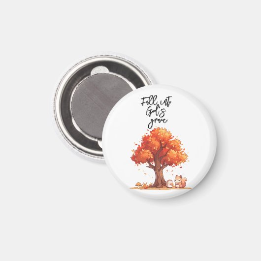 秋の神の恵み マグネット (正面/裏面)