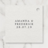 秋の神社ボヘミアン結婚ズ フェイバータグ (裏面)