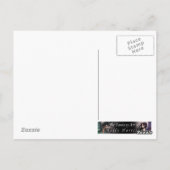 秋の神秘的なゴシック様式ファンタジーフェアリー芸術はがき ポストカード (裏面)