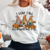 秋の私は秋と私の格言を最も愛する スウェットシャツ