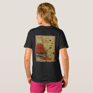 秋の秋の葉秋の景色 Tシャツ