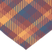 秋の秋アーストーンツイード格子模様 ショートテーブルランナー (コーナー)