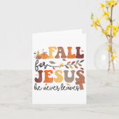 秋の秋イエスヘーは女葉性には決して カード (黄色い花)