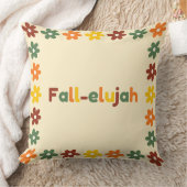 秋の秋エルジャカラフルアート花壇 クッション (ブランケット)