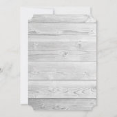 秋の秋カボチャ男の子のベビーシャワーの招待状 招待状 (裏面)