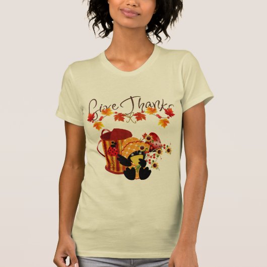 秋の秋シーズンギフト Tシャツ (正面)