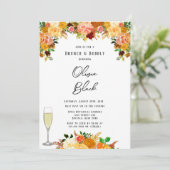 秋の秋スパイスピーニーブランチ&バブリー 招待状 (スタンド正面)