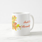 秋の秋ツリーズマグ コーヒーマグカップ (正面右)