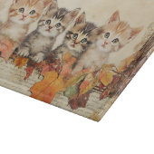 秋の秋ネコ#1 カッティングボード (角)