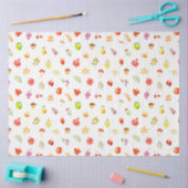 秋の秋ハーベストパターン 薄葉紙 (クラフト)