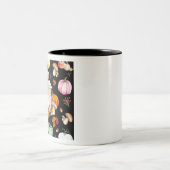 秋の秋パンプキンテーマ ツートーンマグカップ (中央)