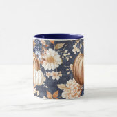 秋の秋フローラパンプキンマグ マグカップ (中央)