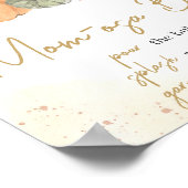 秋の秋フローラパンプキンモマオサバー ポスター (角)