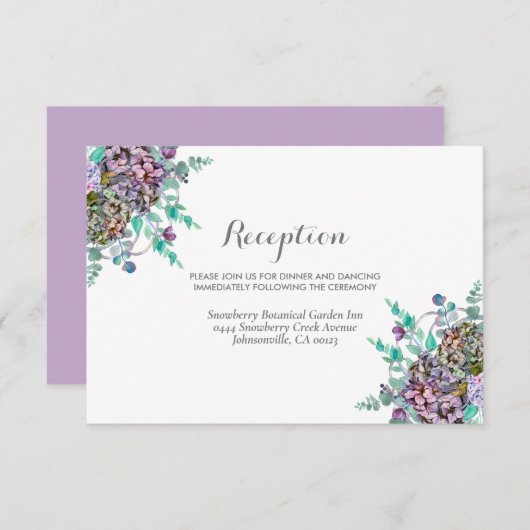 秋の秋フローラパンプキ結婚ンズ エンクロージャーカード (正面/裏面)