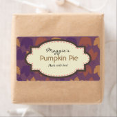 秋の秋ベーキングラベル ラベル (インサイチュ)