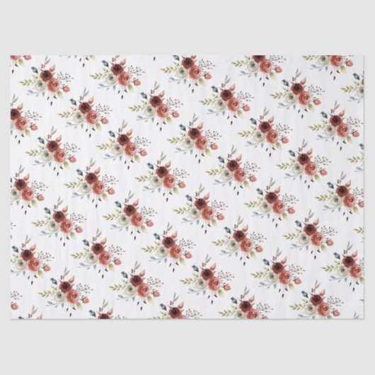 秋の秋ミックス結婚フローラティッシュペーパー 薄葉紙 (正面)