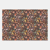 秋の秋メープル葉紙ラッピングシート ラッピングペーパーシート (正面)