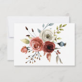 秋の秋ラスト結婚フローラ サンキューカード (裏面)