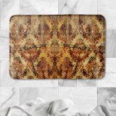 秋の秋ヴィンテージ素朴オレンジブラウンダマスク バスマット