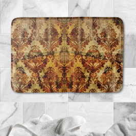 秋の秋ヴィンテージ素朴オレンジブラウンダマスク バスマット