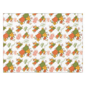 秋の秋収穫感謝祭 テーブルクロス (正面(横))