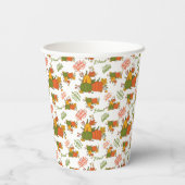 秋の秋収穫感謝祭 紙コップ (裏面)