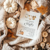 秋の秋妊娠が夫に明らかになる 案内状