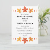 秋の秋引っ越し祝いパーティー招待状 招待状 (スタンド正面)