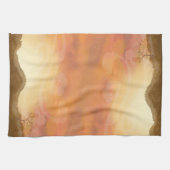 秋の秋感謝祭シーンキッチンタオル キッチンタオル (横)