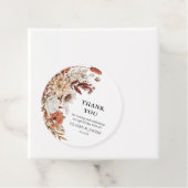 秋の秋水の色フローラ結婚の感謝 フェイバータグ (インサイチュ)