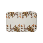 秋の秋水彩葉葉 バスマット (正面)