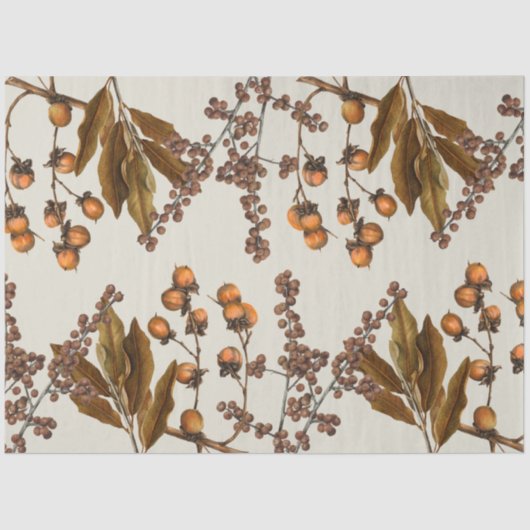 秋の秋水彩葉葉 薄葉紙 (正面)