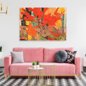 秋の秋素晴らし、Tom Thomsonによるアート キャンバスプリント (インサイチュ (リビング))