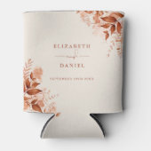 秋の秋素朴フローラ結婚ズ 缶クーラー (正面)