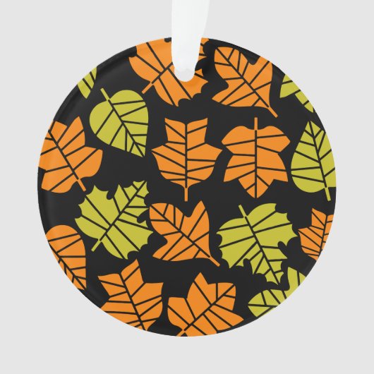 秋の秋自然遷移 オーナメント (正面)