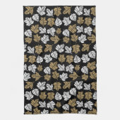 秋の秋自然遷移 キッチンタオル (縦)